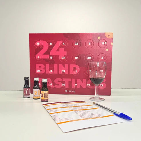 Dégustation à l'aveugle (24 vins, par 2cl) - Calendrier de l'Avent