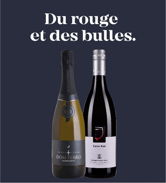 Du rouge et des bulles (2 bouteilles)