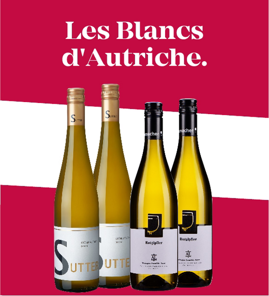 Les Blancs d'Autriche (4 bouteilles)